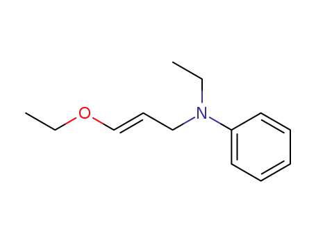 (E)-N-ethyl-N-phenyl-N-(3-ethoxyprop-2-enyl)amine