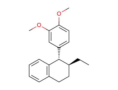 (1S,2S)-1-(3,4-dimethoxyphenyl)-2-ethyl-1,2,3,4-tetrahydronaphthalene