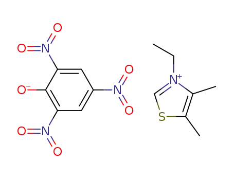 3-ethyl-4,5-dimethylthiazolium picrate