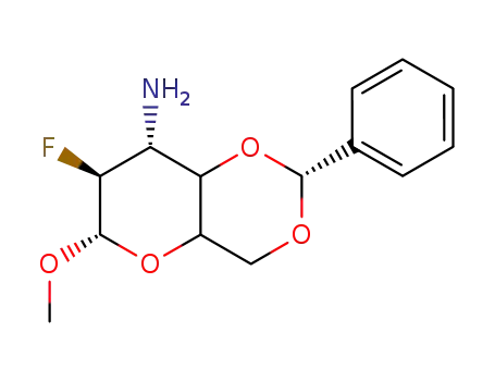(2R,6S,7S,8R)-7-Fluoro-6-methoxy-2-phenyl-hexahydro-pyrano[3,2-d][1,3]dioxin-8-ylamine