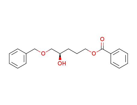 Benzoic acid (R)-5-benzyloxy-4-hydroxy-pentyl ester