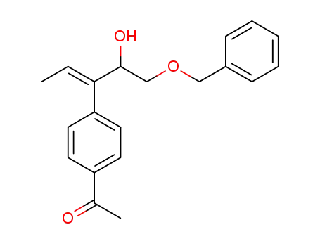(E)-1-(4-(5-(benzyloxy)-4-hydroxypent-2-en-3-yl)phenyl)ethanone