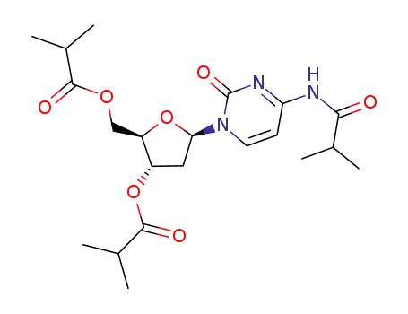 Cytidine, 2'-deoxy-N-(2-methyl-1-oxopropyl)-,
3',5'-bis(2-methylpropanoate)