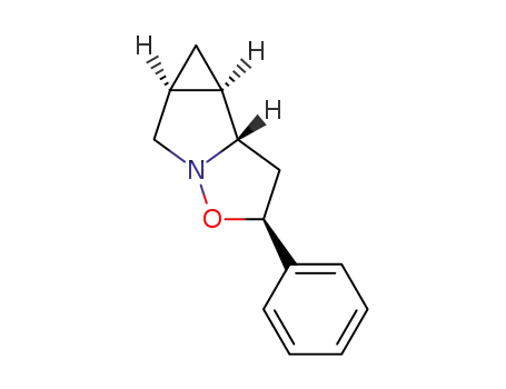 Molecular Structure of 111887-64-0 ((1aR,1bS,3S,5aS)-3-Phenyl-hexahydro-4-oxa-4a-aza-cyclopropa[a]pentalene)