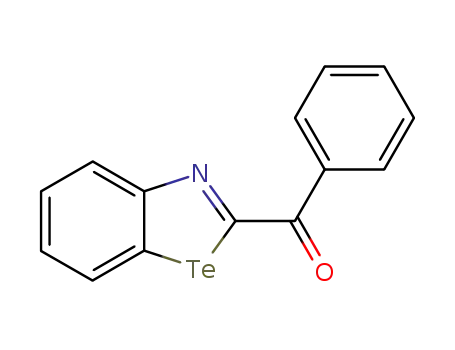 Molecular Structure of 89723-14-8 (Methanone, 2-benzotellurazolylphenyl-)