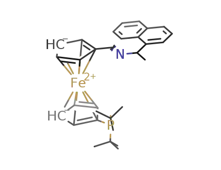 N-1-(naphthylethyl)[1'-(di-tert-butylphosphino)-1-ferrocenyl]methylimine