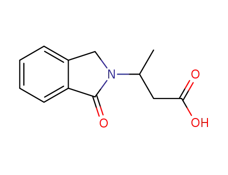 3-(1-oxo-1,3-dihydroisoindol-2-yl)butyric acid