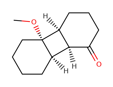 (4aS,4bS,8aR,8bS)-4b-Methoxy-decahydro-biphenylen-1-one