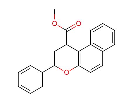 3-Phenyl-2,3-dihydro-1H-benzo[f]chromene-1-carboxylic acid methyl ester