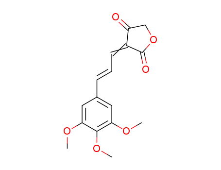 3-[(2E)-3-(3,4,5-trimethoxyphenyl)prop-2-enylidene]-furane-2,4(3H,5H)-dione