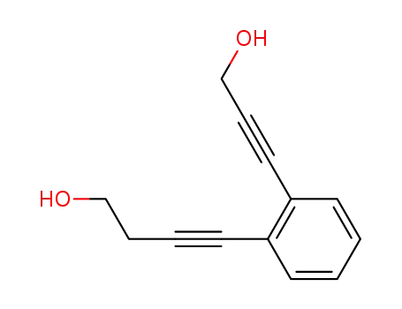 3-Butyn-1-ol, 4-[2-(3-hydroxy-1-propynyl)phenyl]-