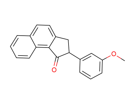 2-(3-methoxyphenyl)-2,3-dihydro-1H-cyclopenta[a]naphthalen-1-one