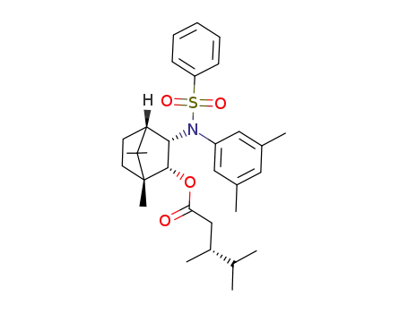 (R)-3,4-Dimethyl-pentanoic acid (1R,2R,3S,4S)-3-[benzenesulfonyl-(3,5-dimethyl-phenyl)-amino]-1,7,7-trimethyl-bicyclo[2.2.1]hept-2-yl ester