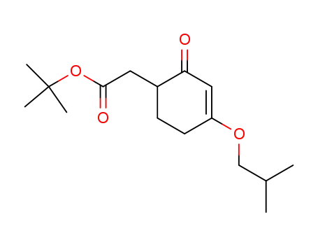 3-Cyclohexene-1-acetic acid, 4-(2-methylpropoxy)-2-oxo-,
1,1-dimethylethyl ester
