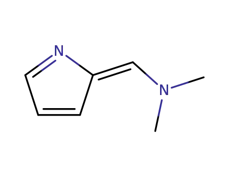 Molecular Structure of 19611-54-2 (Methanamine, N,N-dimethyl-1-(2H-pyrrol-2-ylidene)-)