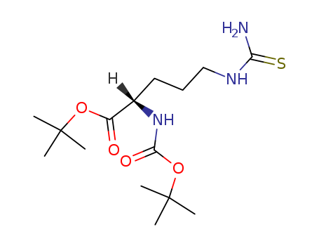 L-Ornithine,N5-(aminothioxomethyl)-N2-[(1,1-dimethylethoxy)carbonyl]-, 1,1-dimethylethylester