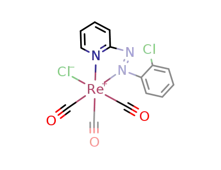 ReCl(CO)3(NC<sub>5</sub>H<sub>4</sub>N<sub>2</sub>C<sub>6</sub>H<sub>4</sub>Cl)