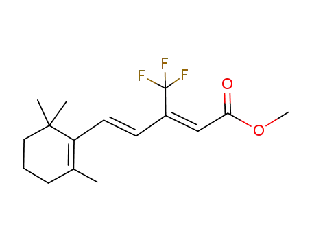(2Z,4E)-3-Trifluoromethyl-5-(2,6,6-trimethyl-cyclohex-1-enyl)-penta-2,4-dienoic acid methyl ester