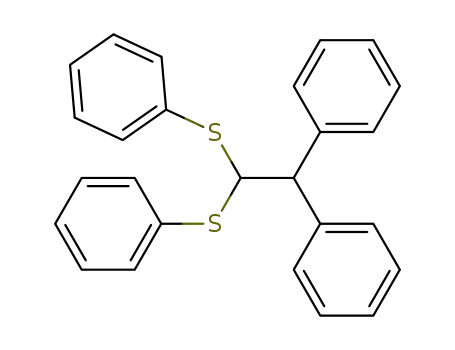 Benzene, 1,1'-[2,2-bis(phenylthio)ethylidene]bis-