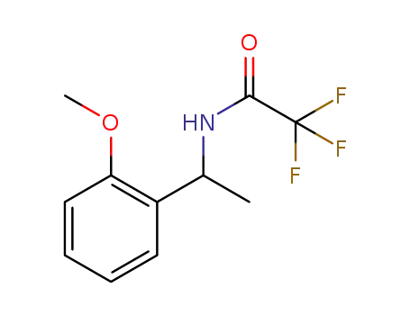 2,2,2-trifluoro-N-(1-(2-methoxyphenyl)ethyl)acetamide