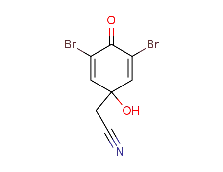 (3,5-dibromo-1-hydroxy-4-oxocyclohexa-2,5-dien-1-yl)acetonitrile