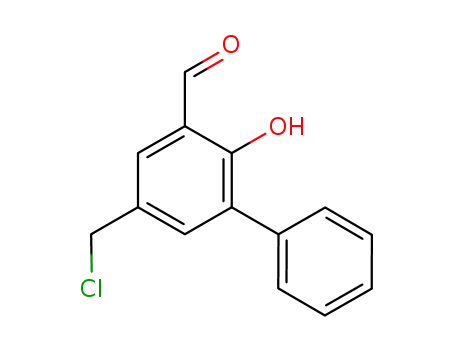 5-(chloromethyl)-2-hydroxy-3-phenylbenzaldehyde