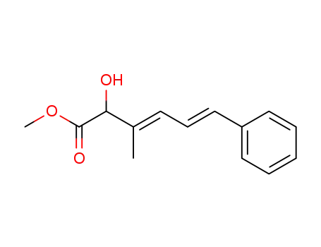 (3E,5E)-2-Hydroxy-3-methyl-6-phenyl-hexa-3,5-dienoic acid methyl ester
