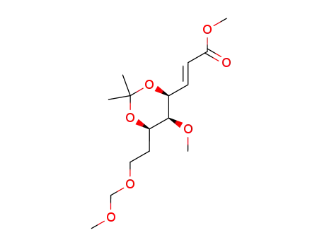 (E)-3-[(4S,5S,6R)-5-Methoxy-6-(2-methoxymethoxy-ethyl)-2,2-dimethyl-[1,3]dioxan-4-yl]-acrylic acid methyl ester