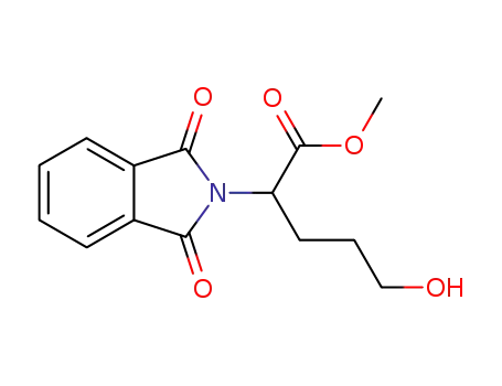 2H-Isoindole-2-acetic acid, 1,3-dihydro-a-(3-hydroxypropyl)-1,3-dioxo-,
methyl ester, (S)-