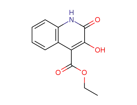Molecular Structure of 93002-02-9 ((4E)-4-[ethoxy(hydroxy)methylidene]-1,4-dihydroquinoline-2,3-dione)