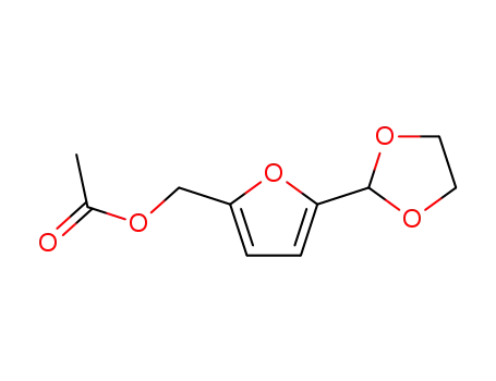Molecular Structure of 126380-42-5 (2-Furanmethanol, 5-(1,3-dioxolan-2-yl)-, acetate)