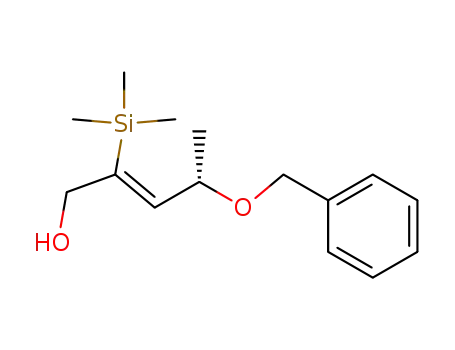 (Z)-(S)-4-Benzyloxy-2-trimethylsilanyl-pent-2-en-1-ol