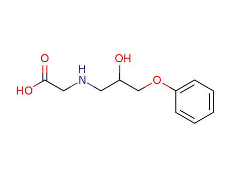 1-Carboxymethylamino-3-phenoxy-propane-2-ol