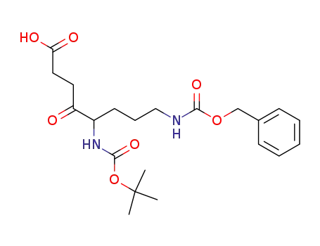 8-Benzyloxycarbonylamino-5-tert-butoxycarbonylamino-4-oxo-octanoic acid