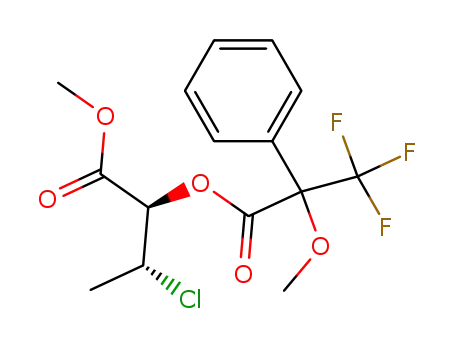 (2R,3R)-3-Chloro-2-(3,3,3-trifluoro-2-methoxy-2-phenyl-propionyloxy)-butyric acid methyl ester