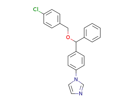 1-{4-[(4-Chloro-benzyloxy)-phenyl-methyl]-phenyl}-1H-imidazole