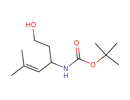 3-(tert-butoxycarbonylamino)-5-methylhex-4-enol