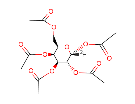 beta-D-Glucose-1-c-Dpentaacetate