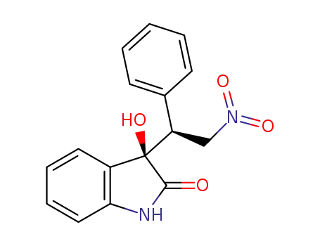 (R)-3-hydroxy-3-((S)-2-nitro-1-phenylethyl)indolin-2-one