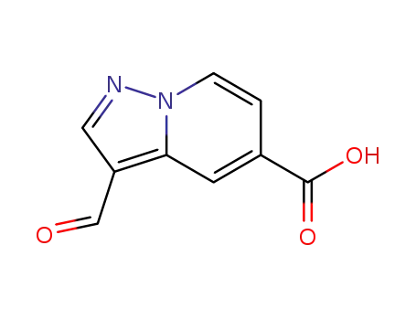 3-ForMylpyrazolo[1,5-a]pyridine-5-carboxylic acid