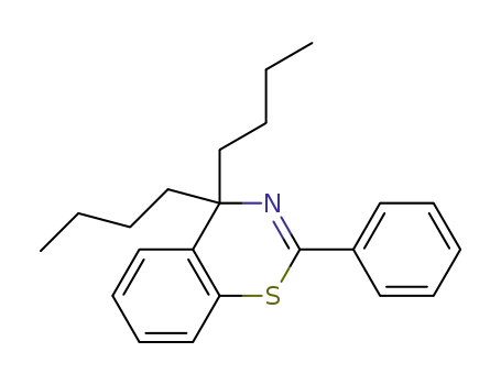 Molecular Structure of 1374754-49-0 (4,4-dibutyl-2-phenyl-4H-benzo[e][1,3]thiazine)