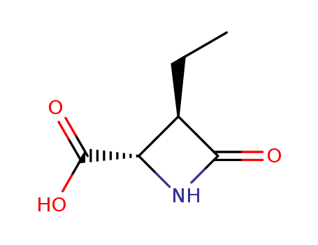(3R,4S)-3-Ethyl-4-carboxy-2-azetidinone