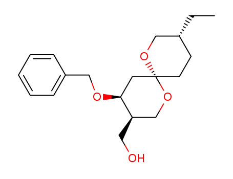 (3R,4S,6R,9R)-4-benzyloxy-9-ethyl-3-hydroxymethyl-1,7-dioxaspiro<5.5>undecane