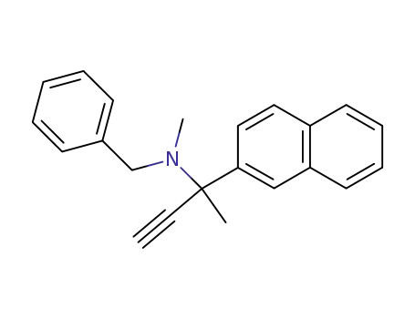 Benzyl-methyl-(1-methyl-1-naphthalen-2-yl-prop-2-ynyl)-amine