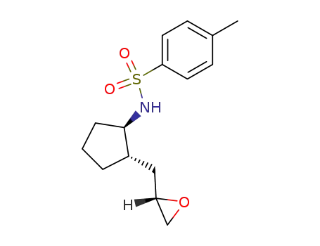 N-tosyl-(1RS,2SR)-2-<(2SR)-2,3-epoxypropyl>cyclopentylamine