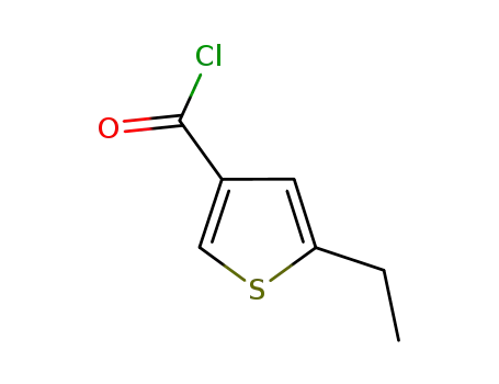 3-티오펜카르보닐 클로라이드, 5-에틸-(9CI)