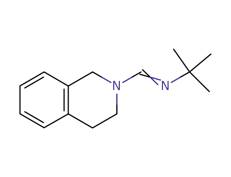 tert-Butyl-[1-(3,4-dihydro-1H-isoquinolin-2-yl)-meth-(E)-ylidene]-amine