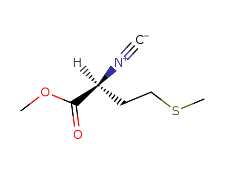 Molecular Structure of 63472-90-2 (2-ISOCYANO-4-(METHYLTHIO)BUTYRIC ACID METHYL ESTER)