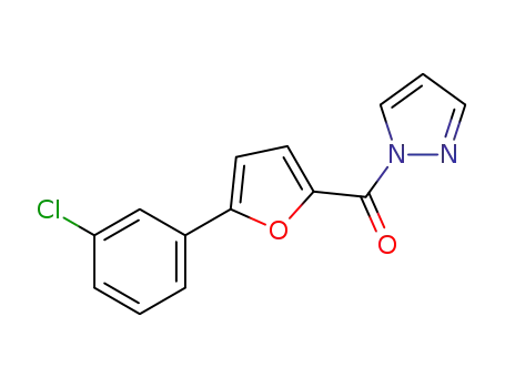 N-5-(3'-chlorophenyl)-2-furoyl-1H-pyrazole