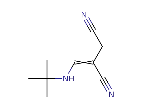 Molecular Structure of 269726-48-9 (N-tert-butylaminomethylenesuccinonitrile)